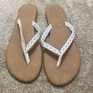 White Sandals